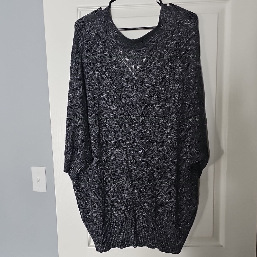 Torrid Charcoal Knit Sweater - Picture 6 of 6